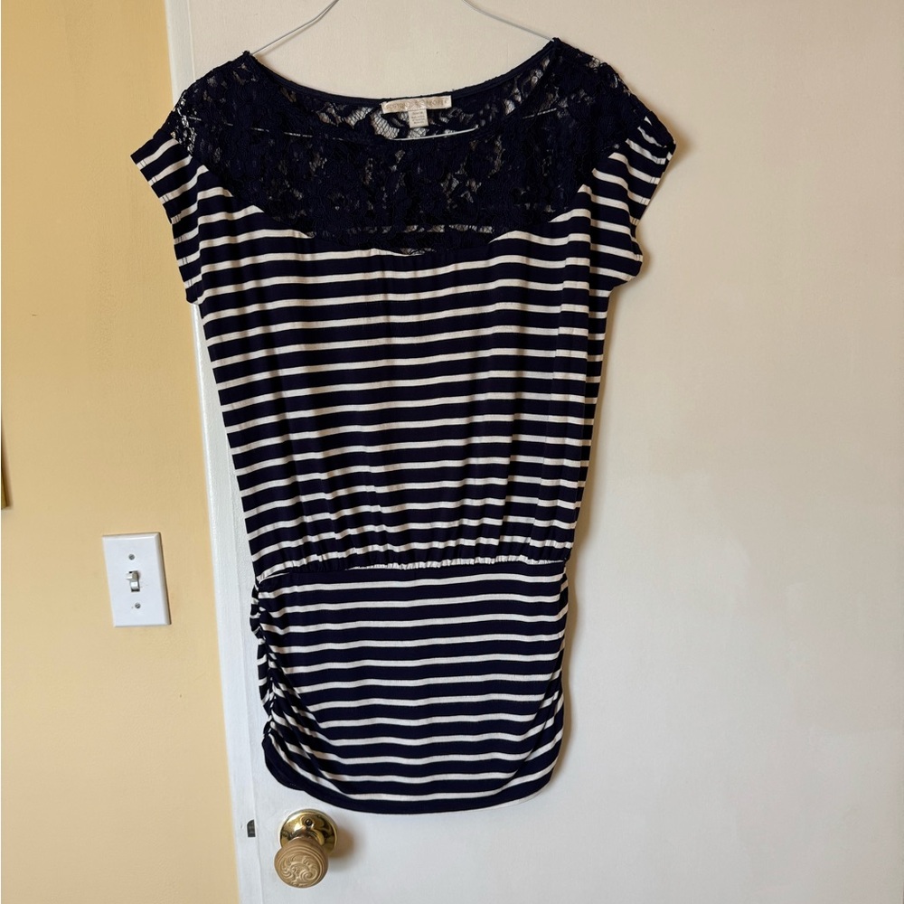 BOSTON PROPER lace dress - size M - EUC